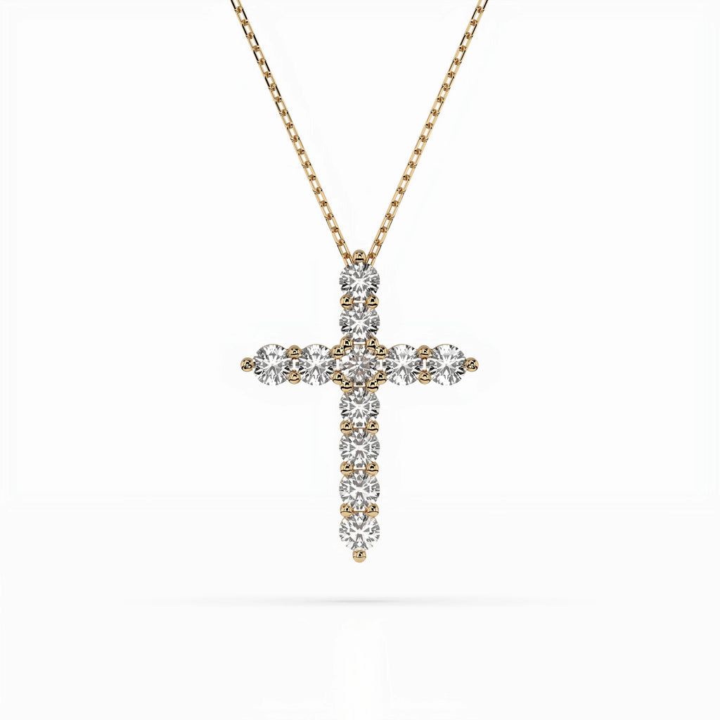 Minimalism Necklace (Round), 1.65 ct — 104-10039(3.4)