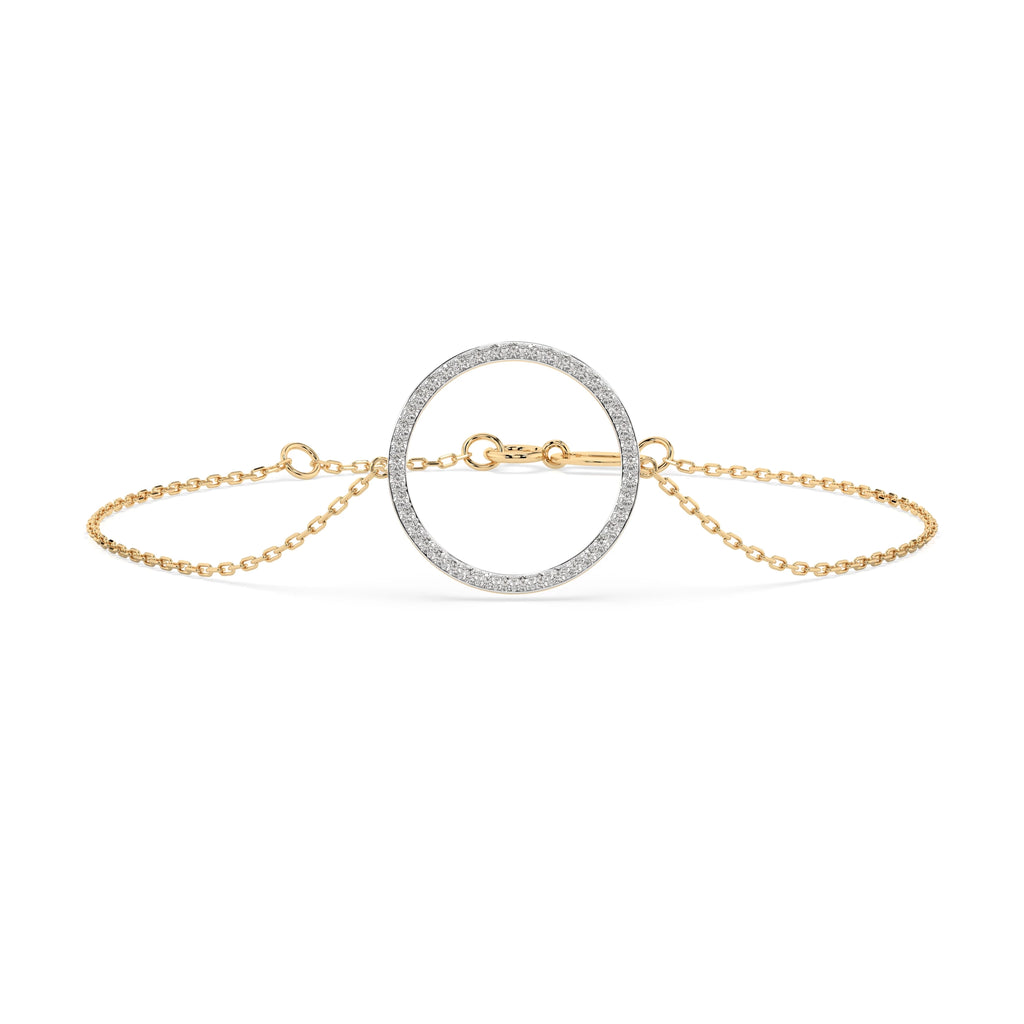 Minimalism Bracelet (Round), 0.21 ct — 105-10007