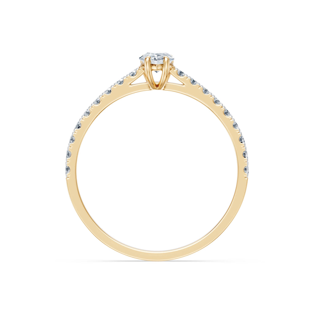 Solitaire Eternity Ring, 0.3 ct — 101-10191(0.30)PAR