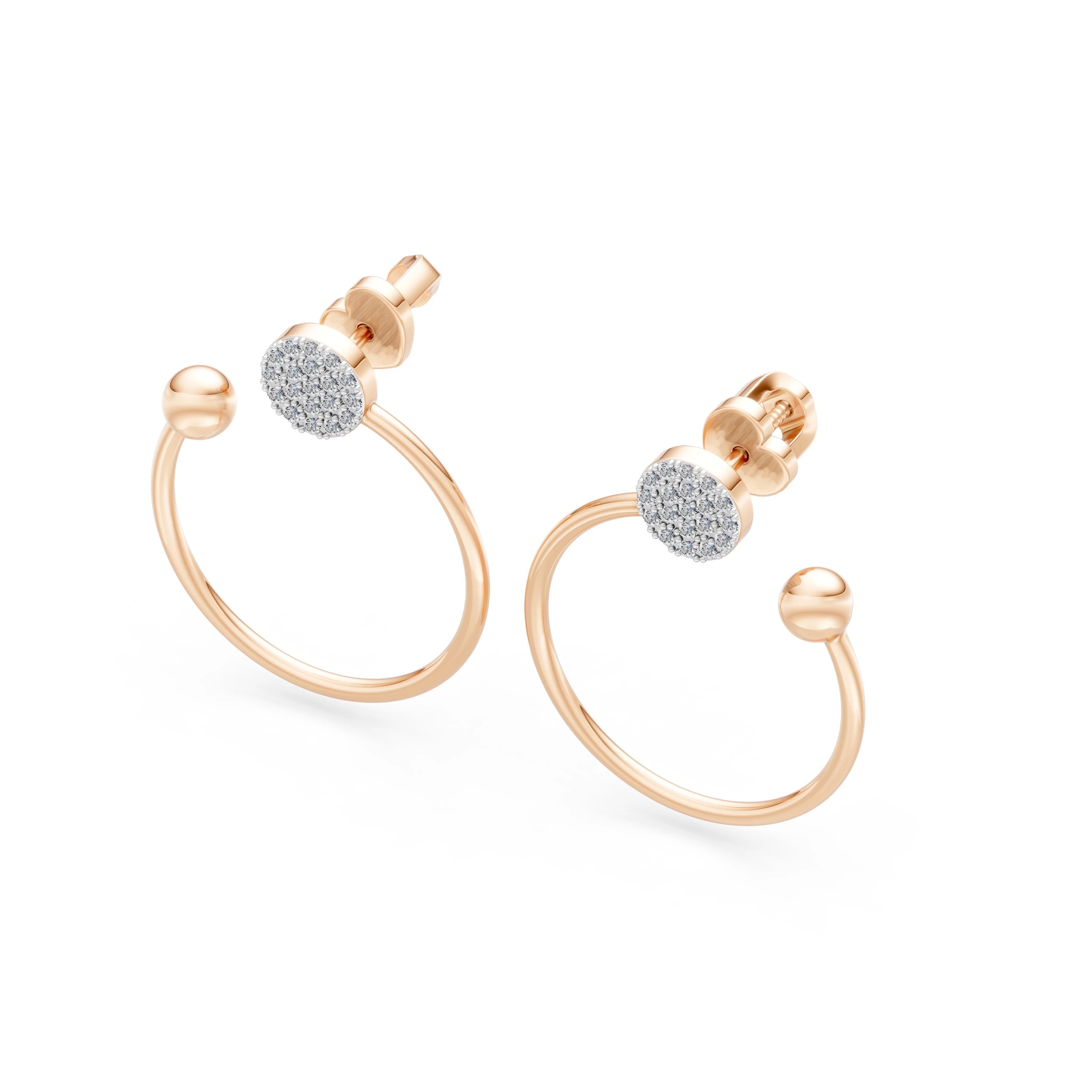 Minimalism Earring, 0.23 ct — 102-10081