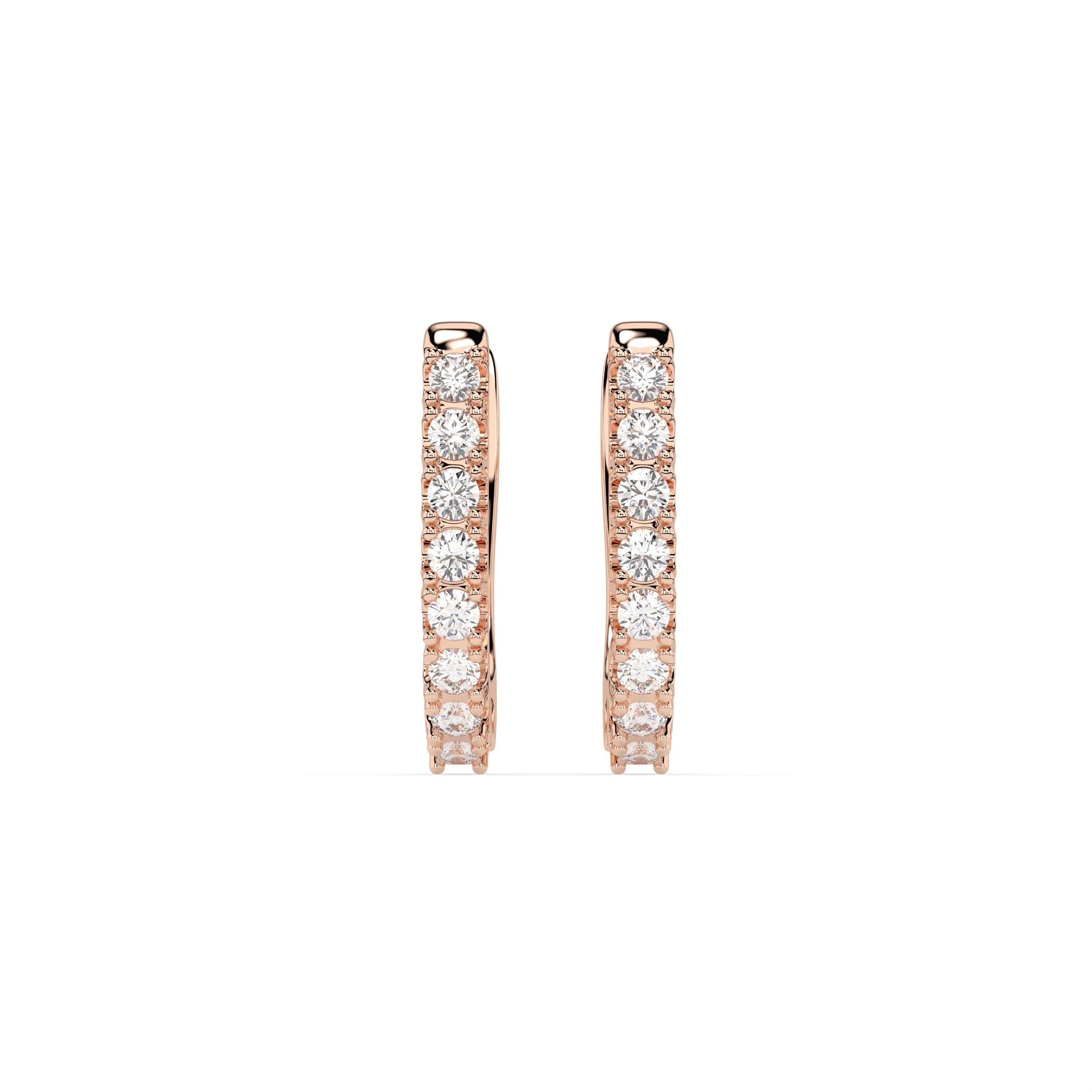 Eternity Earring (Round), 0.32 ct — 102-10044/2