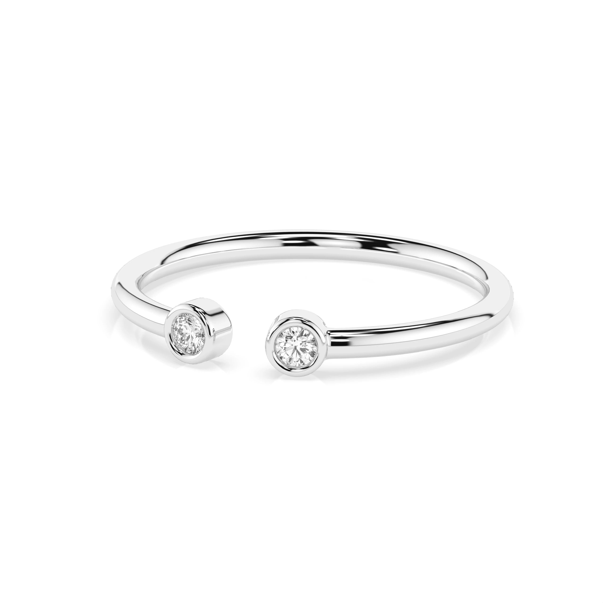 Minimalism Ring (Round), 0.04 ct — 101-10088