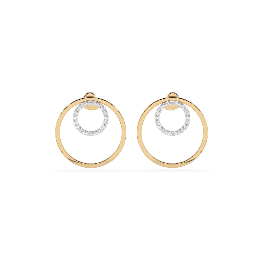 Minimalism Earring (Round), 0.25 ct — 102-10165
