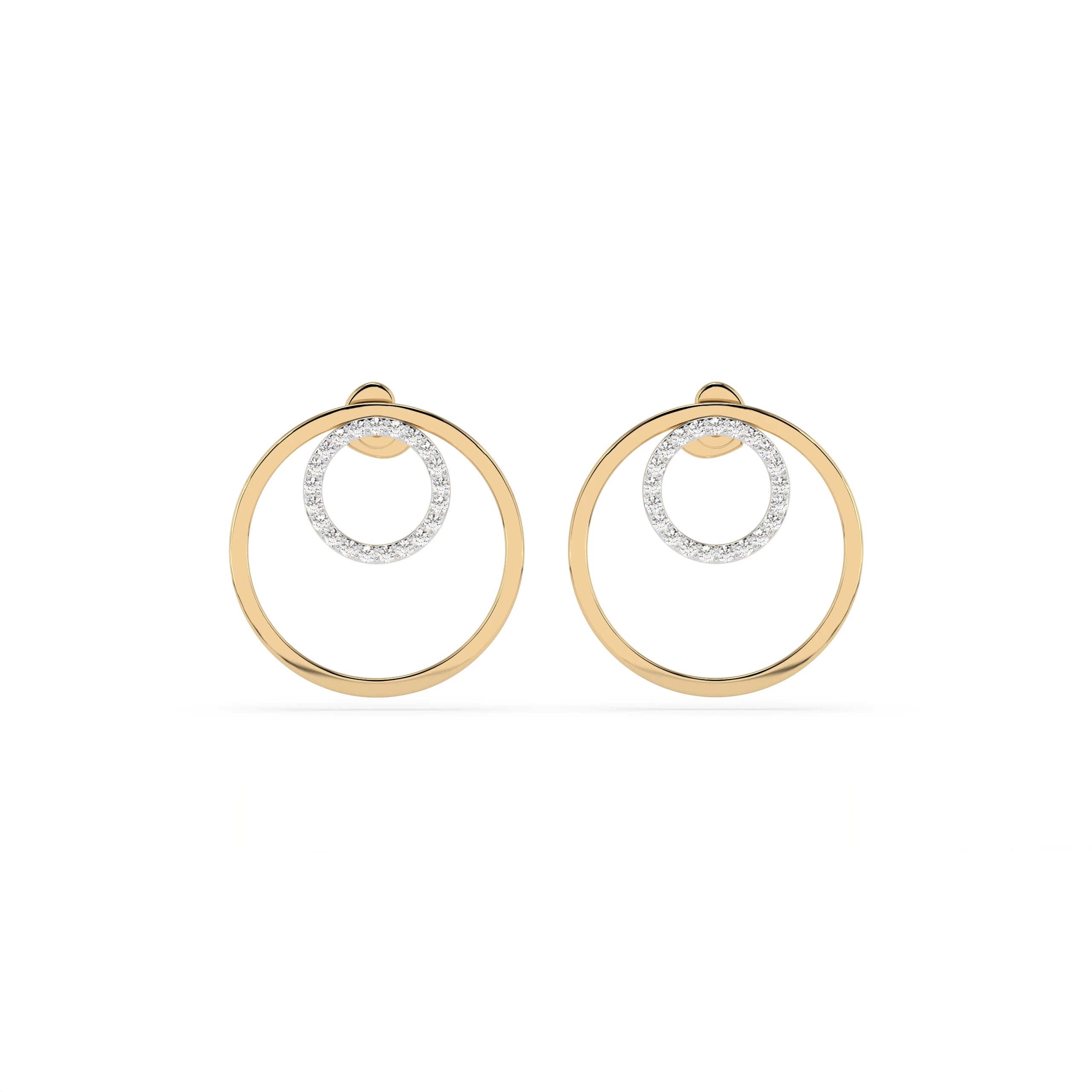Minimalism Earring (Round), 0.25 ct — 102-10165