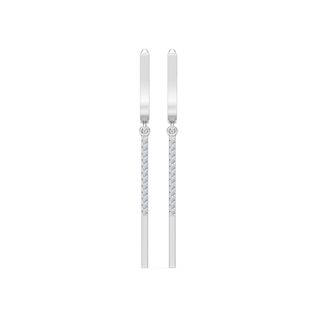 Minimalism Earring, 0.14 ct — 102-10129/6
