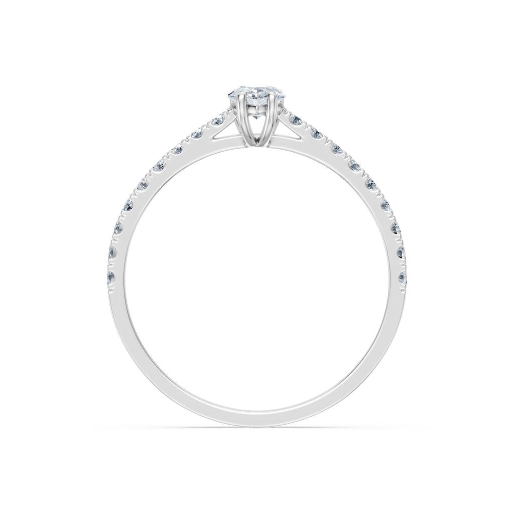 Solitaire Eternity Ring, 0.3 ct — 101-10191(0.30)PAR