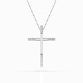 Minimalism Necklace (Round), 0.08 ct — 104-10016