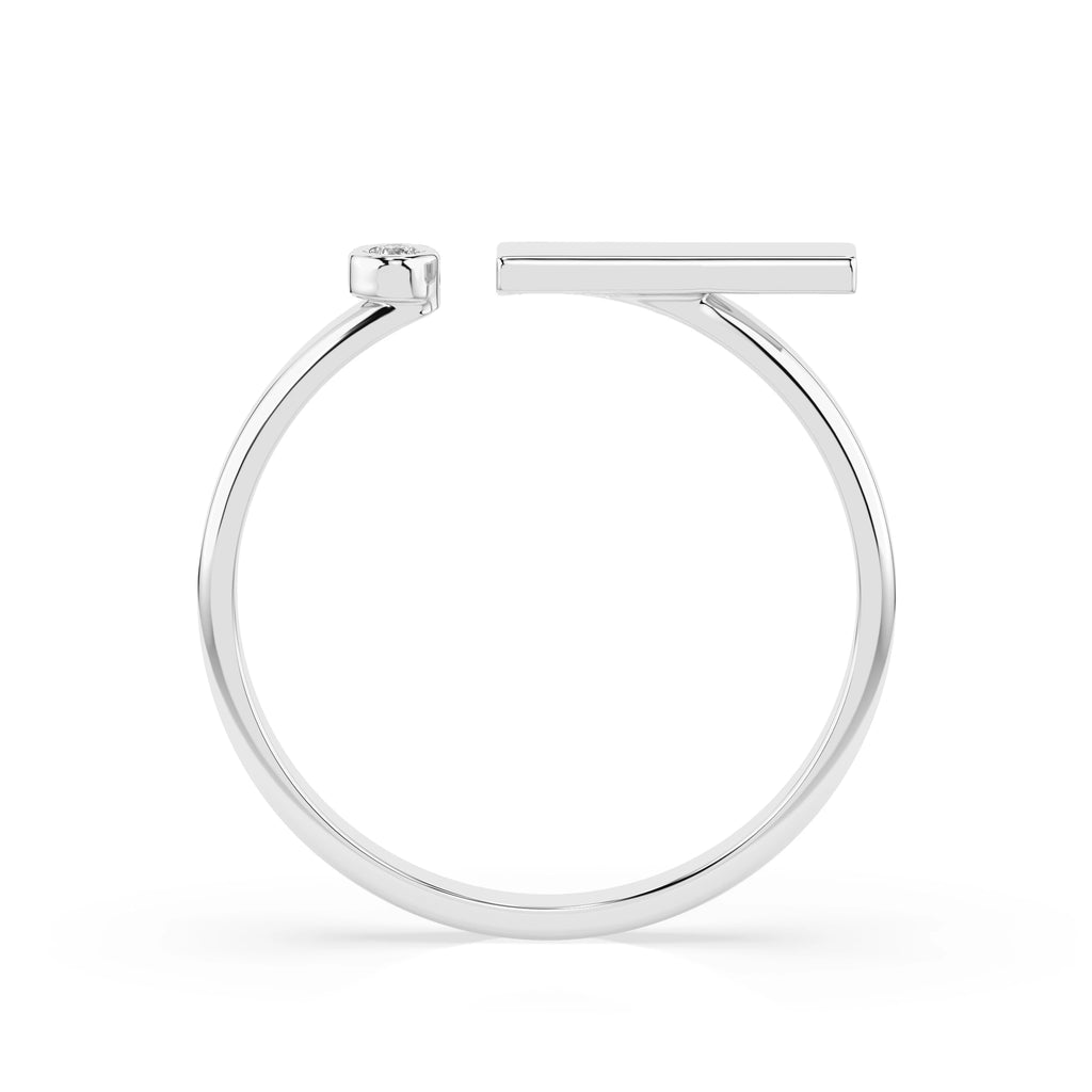 Minimalism Ring (Round), 0.02 ct — 101-10066