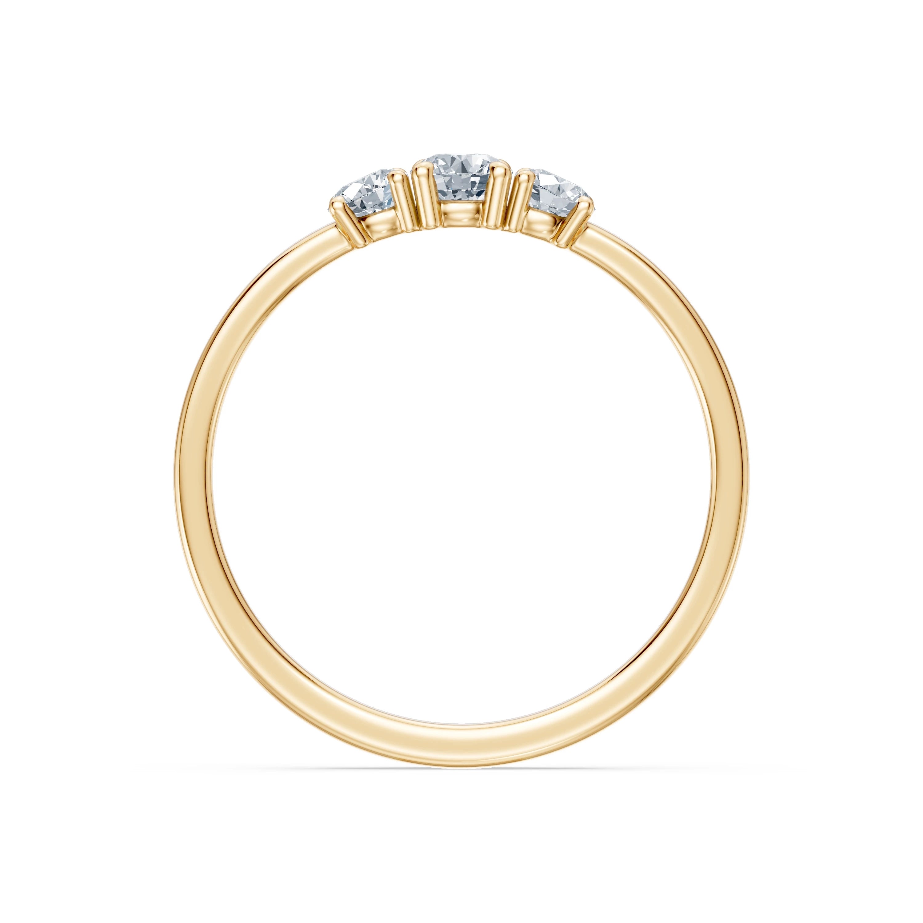 Solitaire Eternity Ring, 0.15 ct — 101-10127