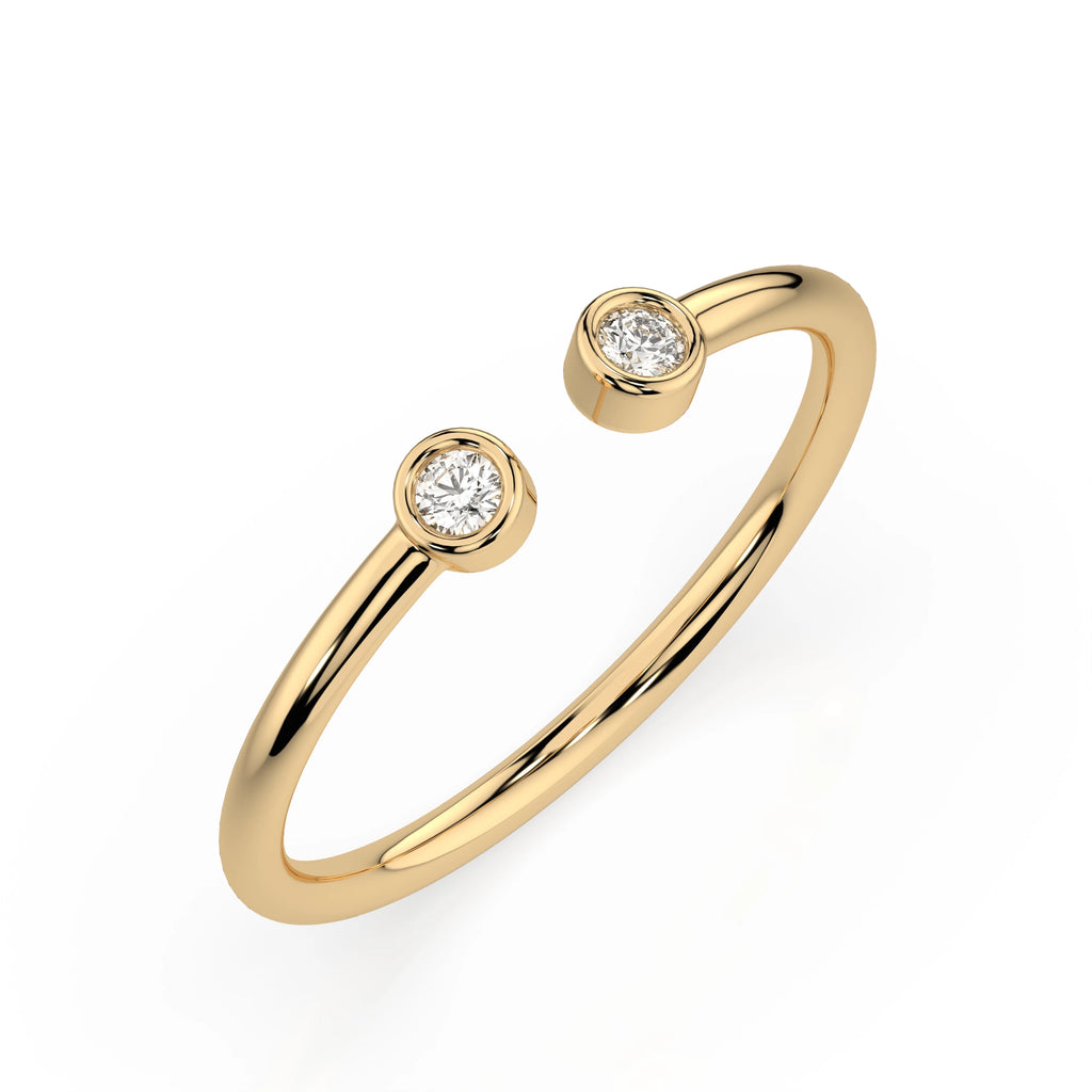 Minimalism Ring (Round), 0.04 ct — 101-10088