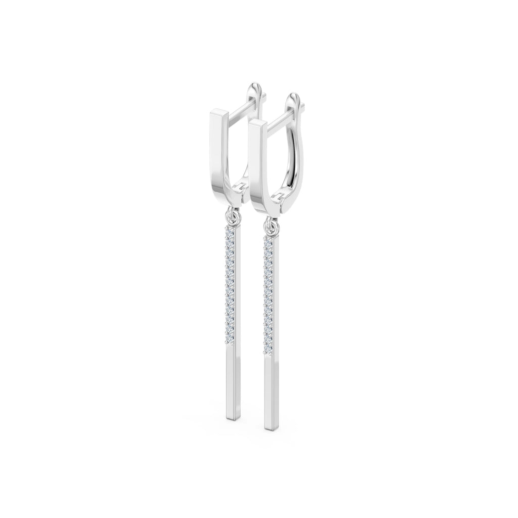 Minimalism Earring, 0.14 ct — 102-10129/6