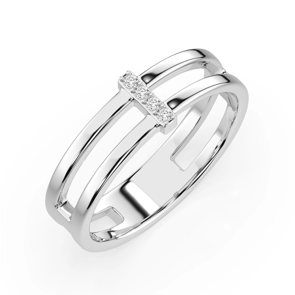 Minimalism Ring (Round), 0.04 ct — 101-10069