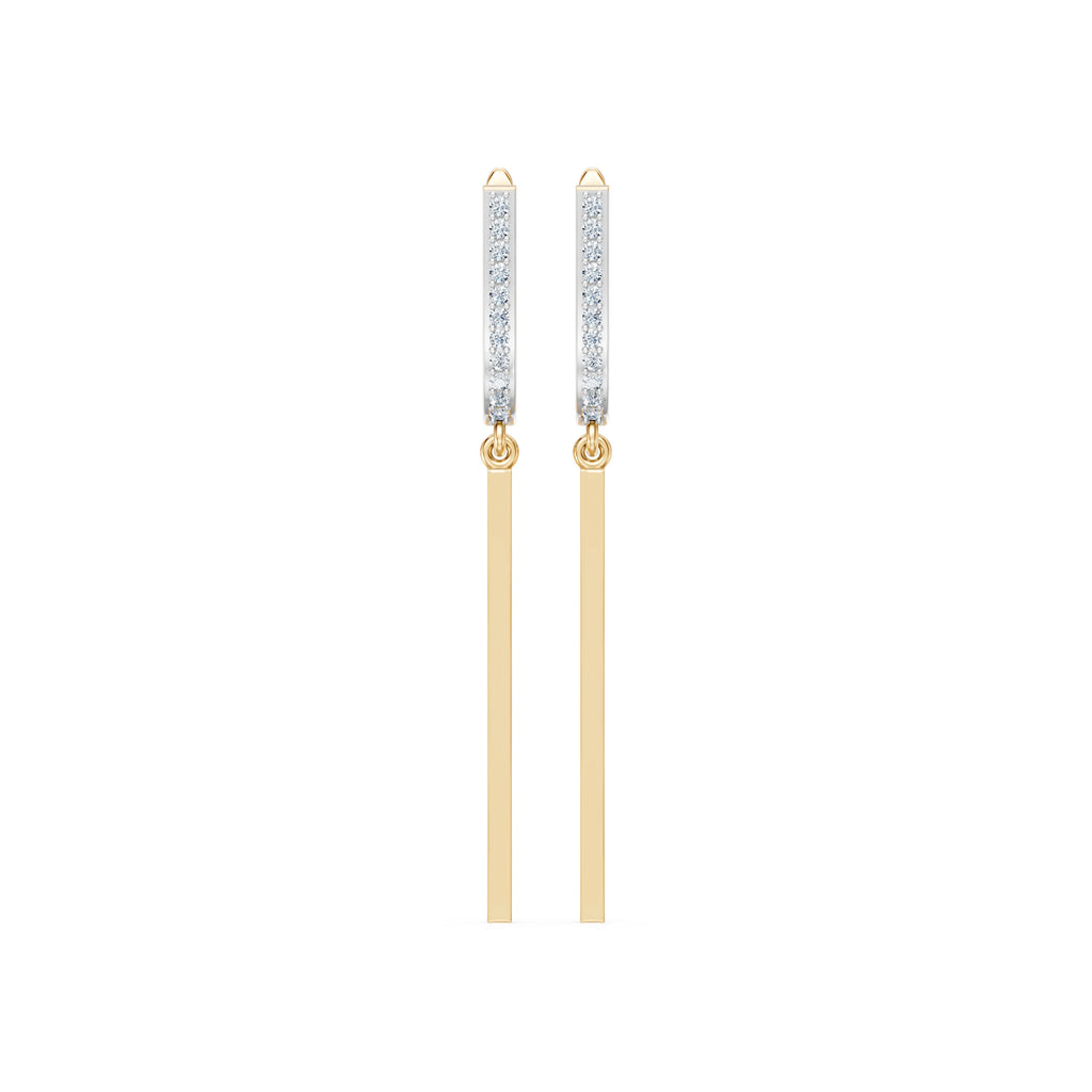 Minimalism Earring, 0.13 ct — 102-10129/3