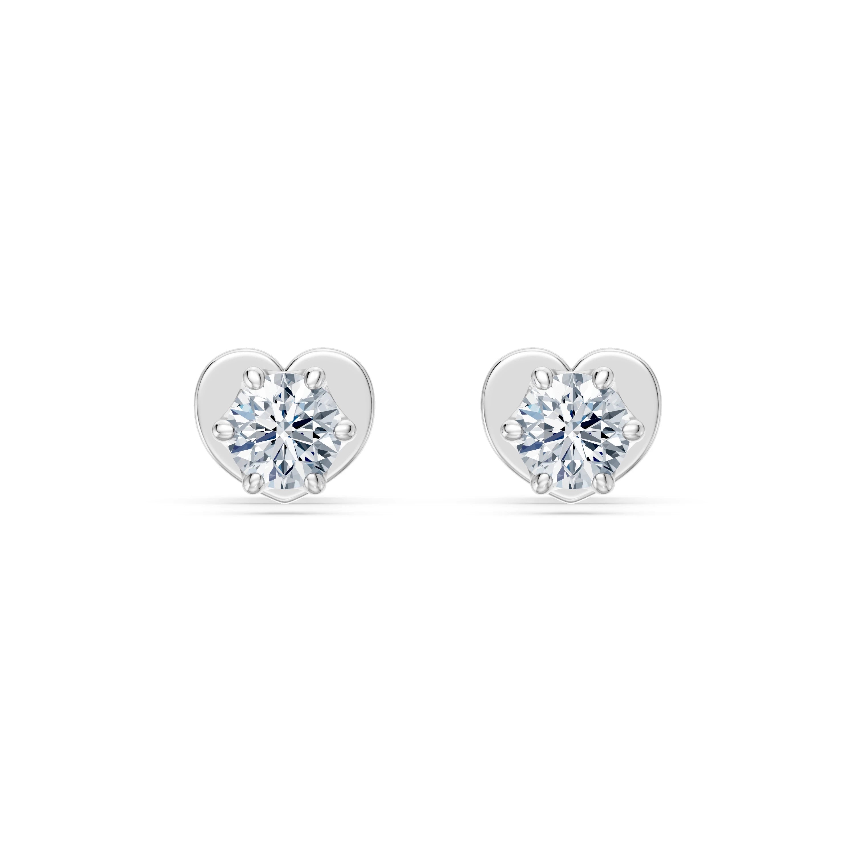 Solitaire Butterfly Earring, 0.3 ct — 102-10040/1(3.4)