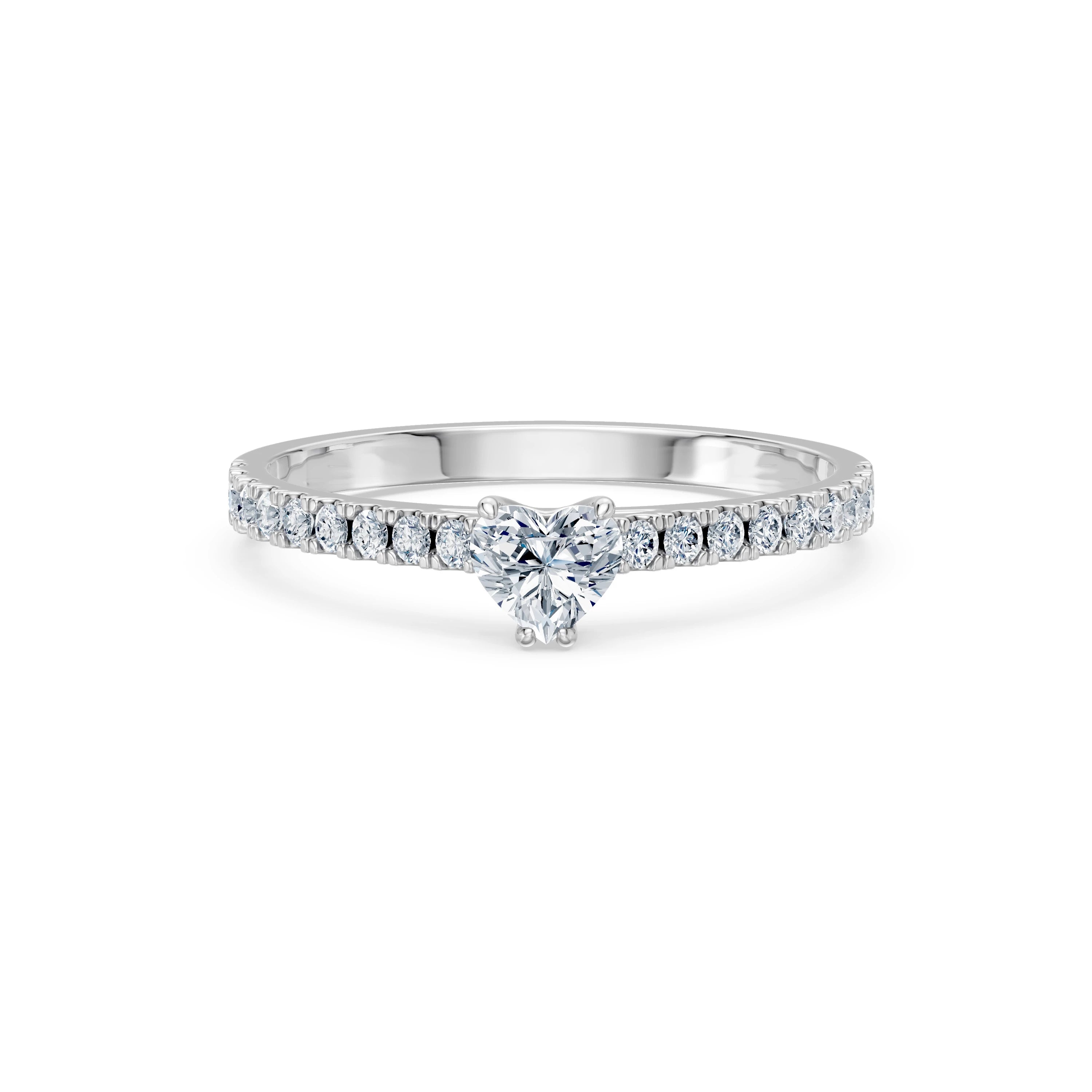 Solitaire Eternity Ring, 0.3 ct — 101-10191(0.30)HRT