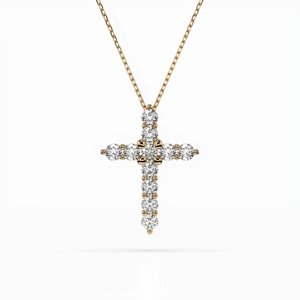 Minimalism Necklace (Round), 0.52 ct — 104-10039(2.3)
