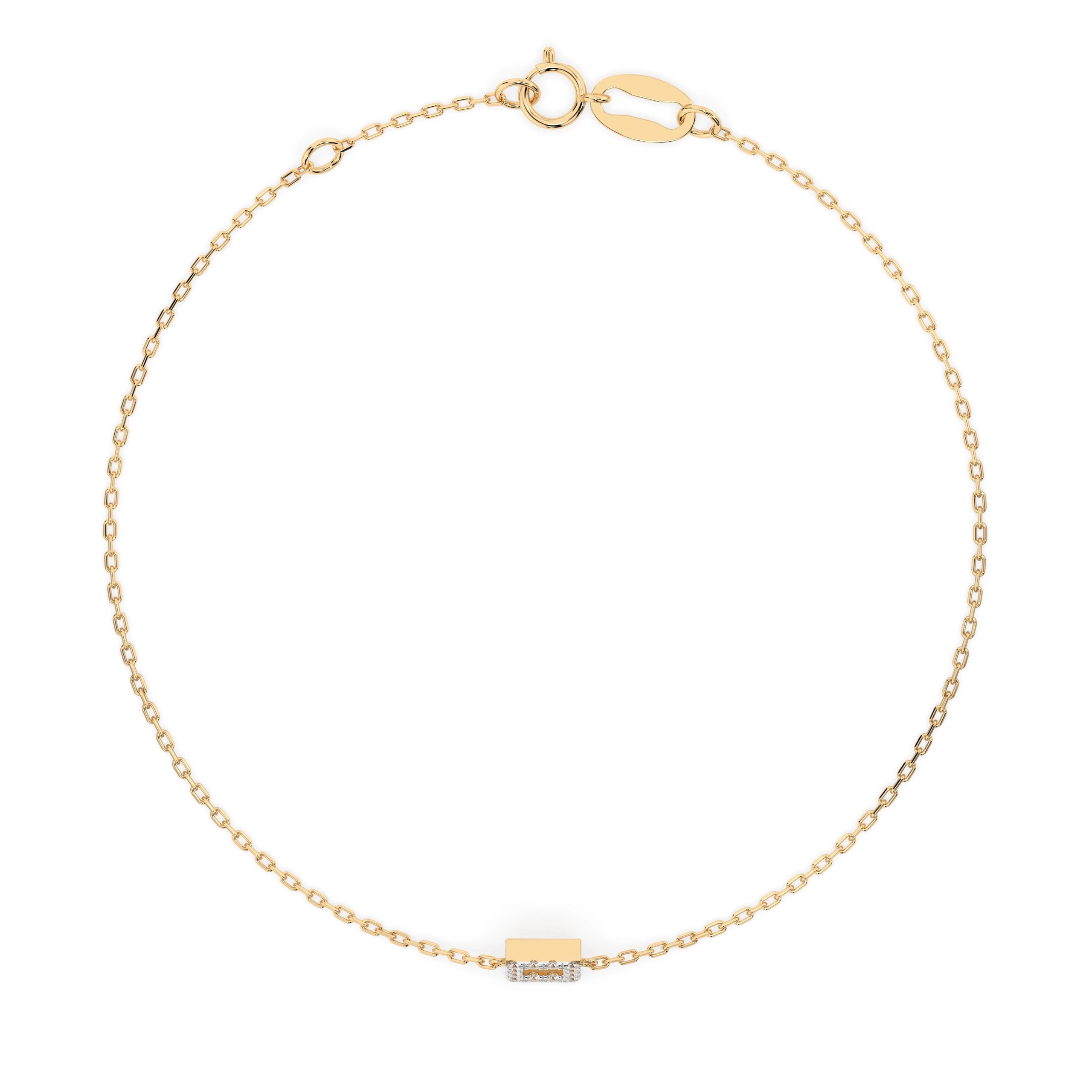 Minimalism Bracelet (Round), 0.06 ct — 105-10016