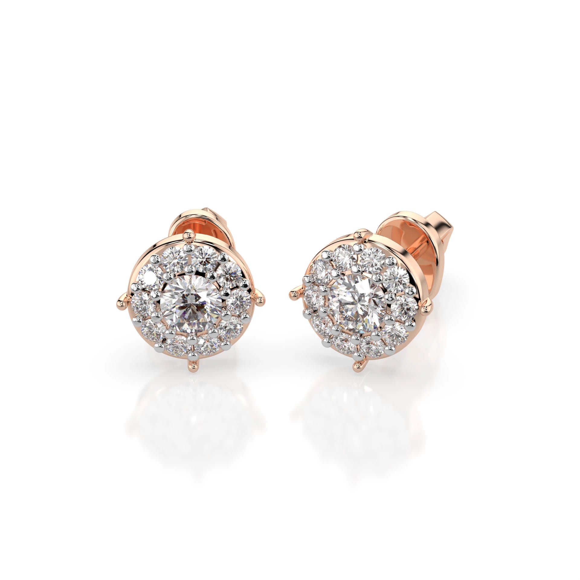 Solitaire Eternity Earring (Round), 0.2 ct — 102-10017(3.0)
