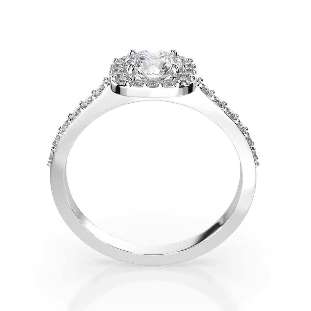 Solitaire Eternity Ring (Round), 0.3 ct — 101-10152(4.2)