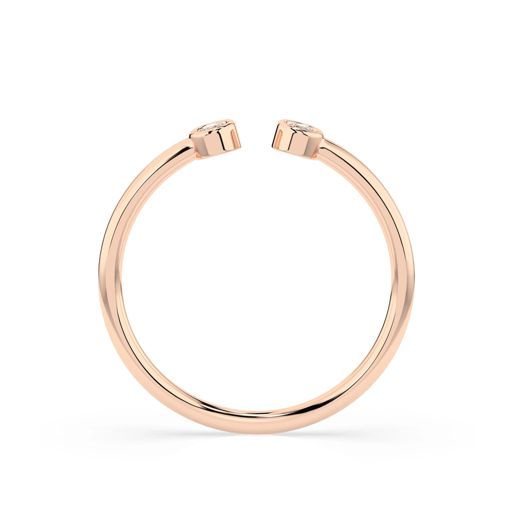 Minimalism Ring (Round), 0.04 ct — 101-10088
