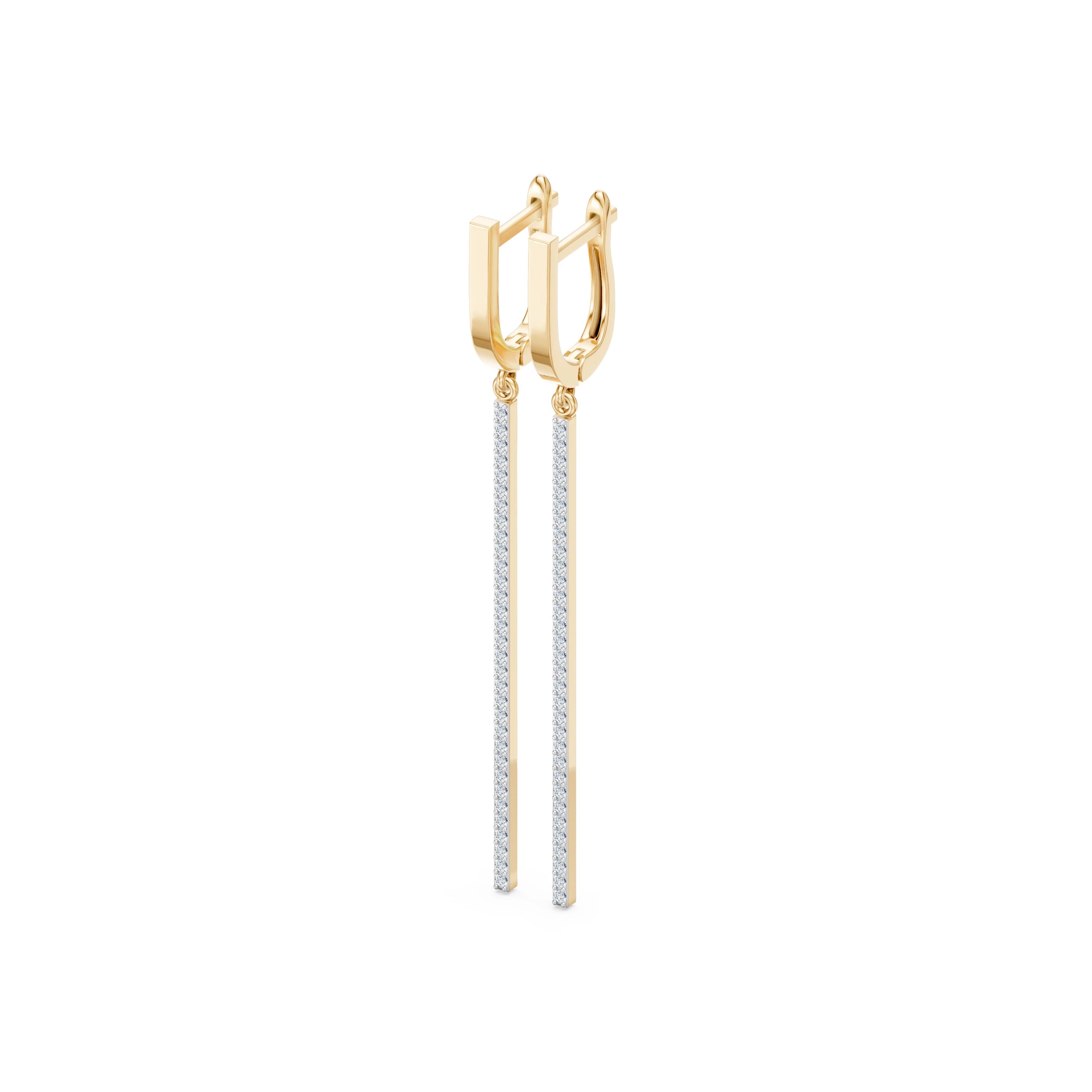 Minimalism Earring, 0.38 ct — 102-10129/2