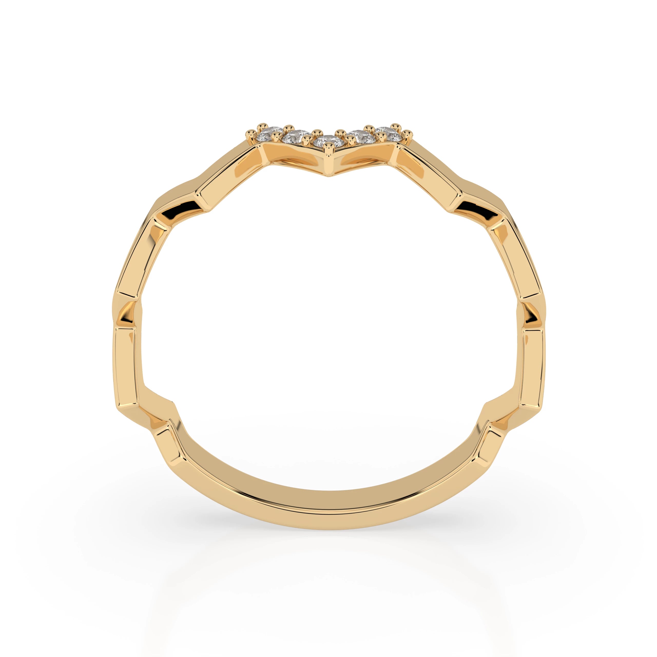Minimalism Ring (Round), 0.05 ct — 101-10162/1