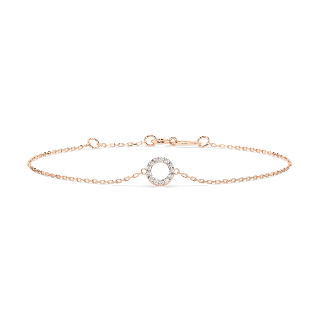 Minimalism Bracelet (Round), 0.07 ct — 105-10015
