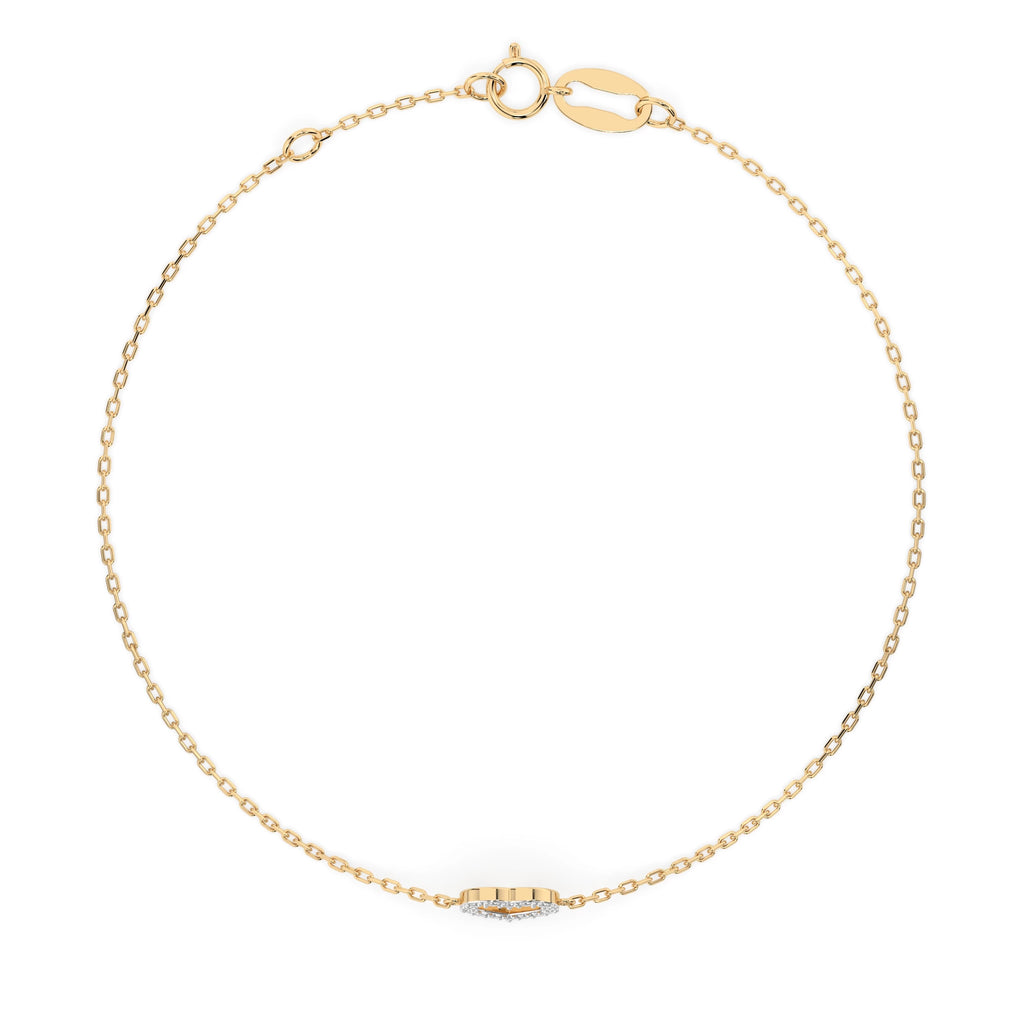 Minimalism Bracelet (Round), 0.07 ct — 105-10005