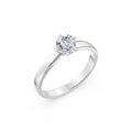 Solitaire Ring, 0.4 ct — 101-10041(4.7)