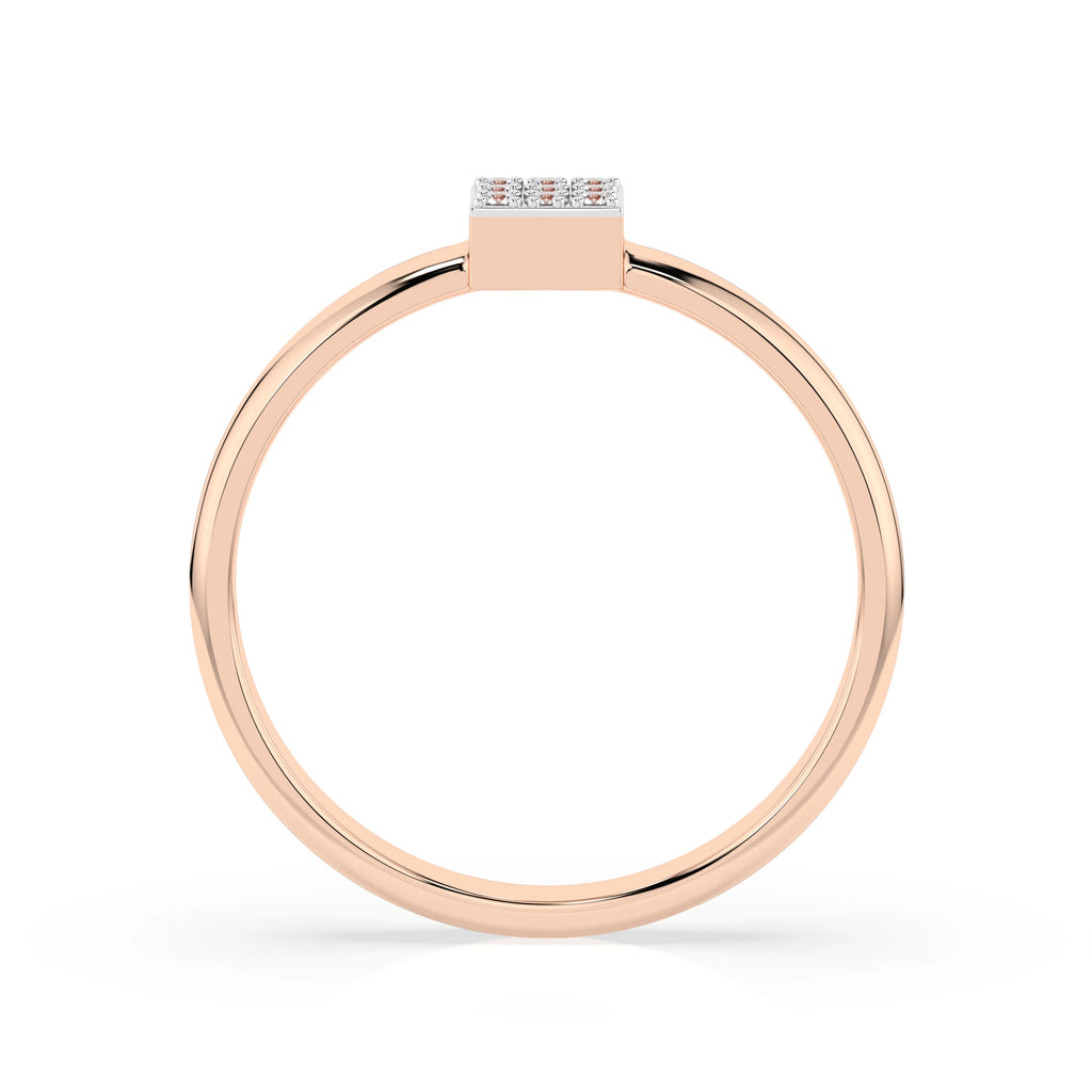Illusion Ring (Round), 0.05 ct — 101-10063