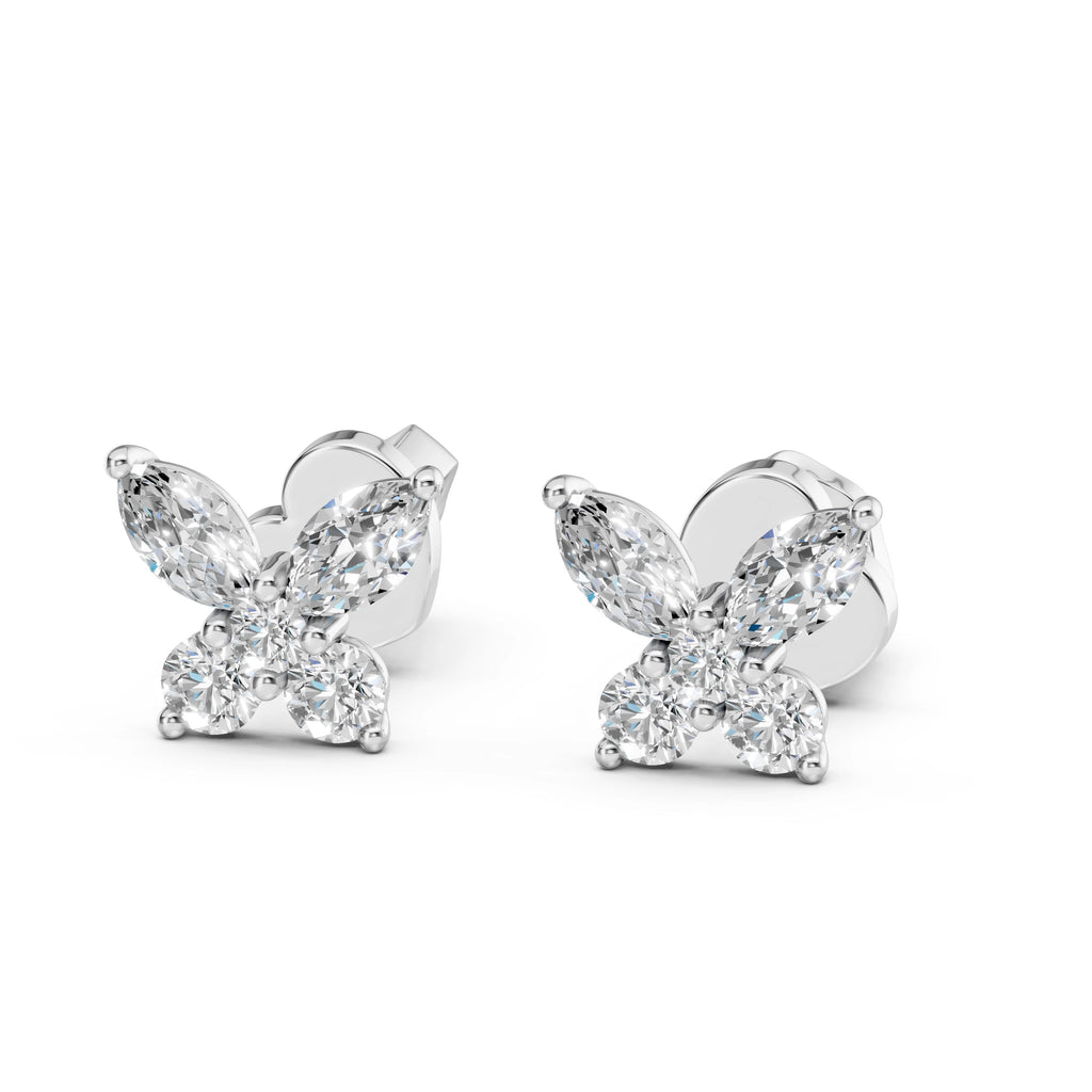 Illusion Earring (Marquise), 0.4 ct — 102-10192