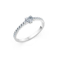 Solitaire Eternity Ring, 0.3 ct — 101-10191(0.30)HRT