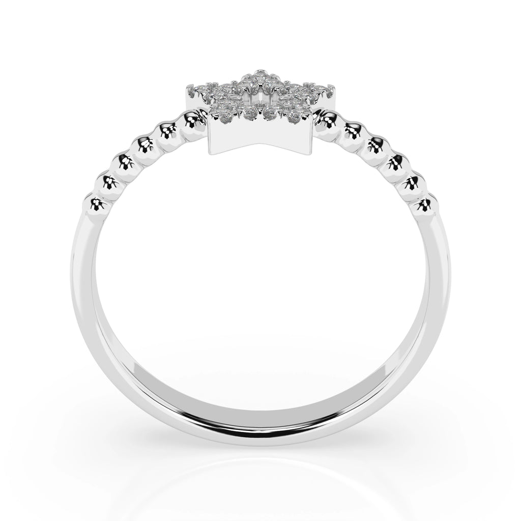 Minimalism Ring (Round), 0.09 ct — 101-10054