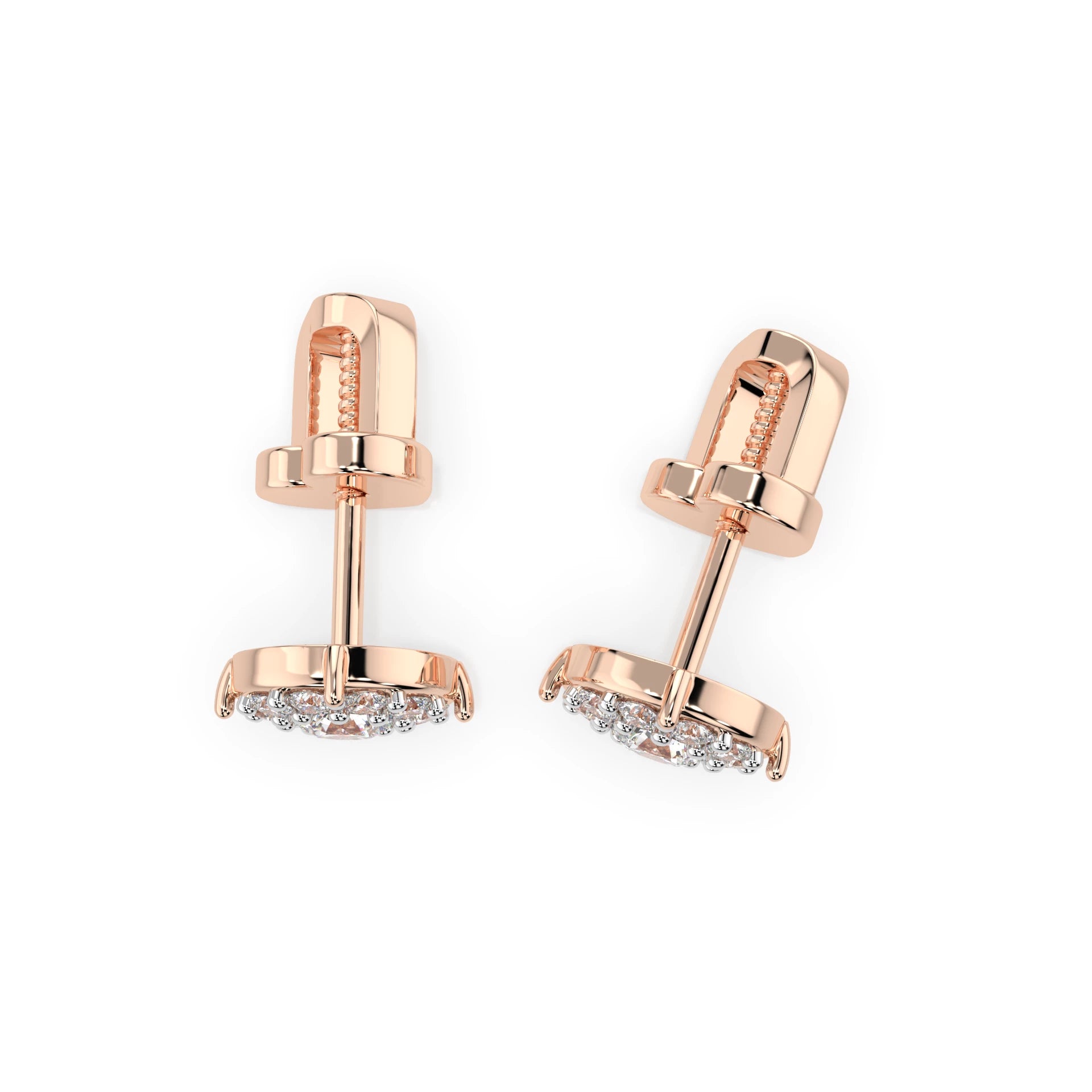 Solitaire Eternity Earring (Round), 0.12 ct — 102-10017(2.5)