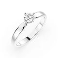 Solitaire Ring (Round), 0.3 ct — 101-10041(4.2)