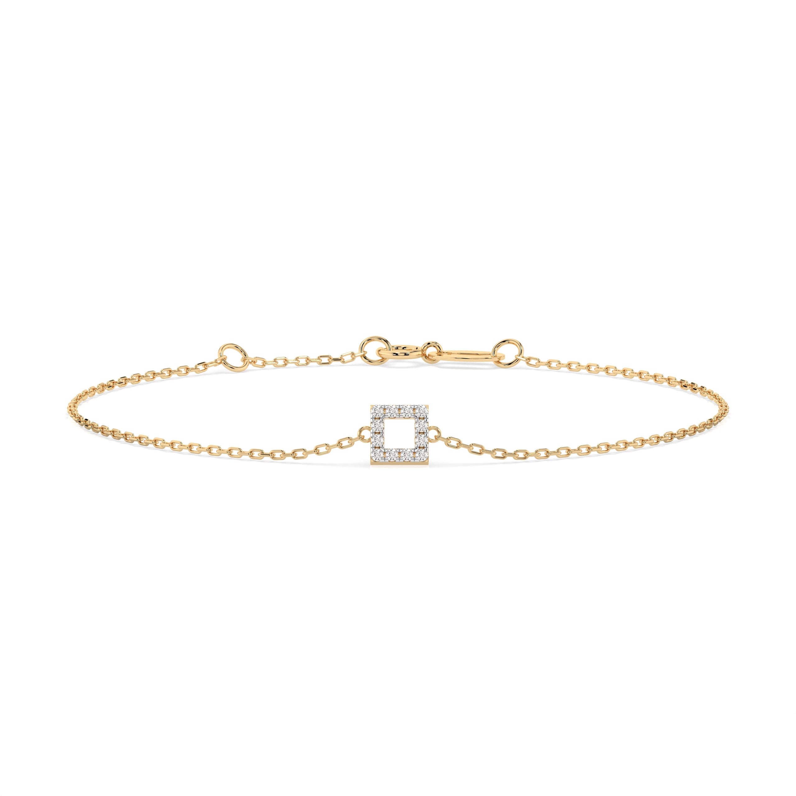 Minimalism Bracelet (Round), 0.06 ct — 105-10016
