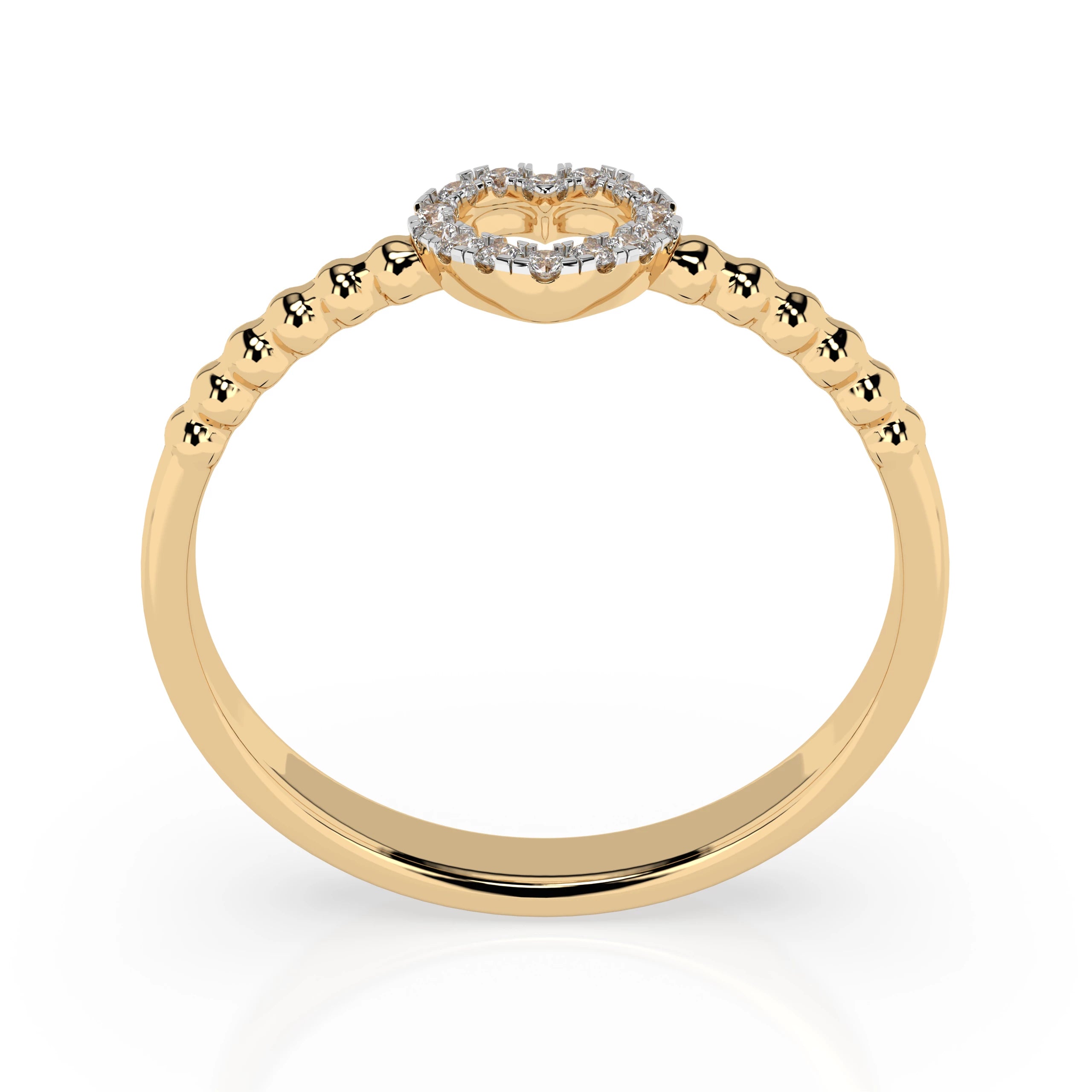 Minimalism Ring (Round), 0.07 ct — 101-10028