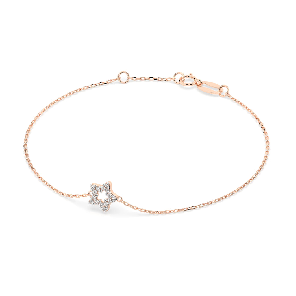 Minimalism Bracelet (Round), 0.08 ct — 105-10014