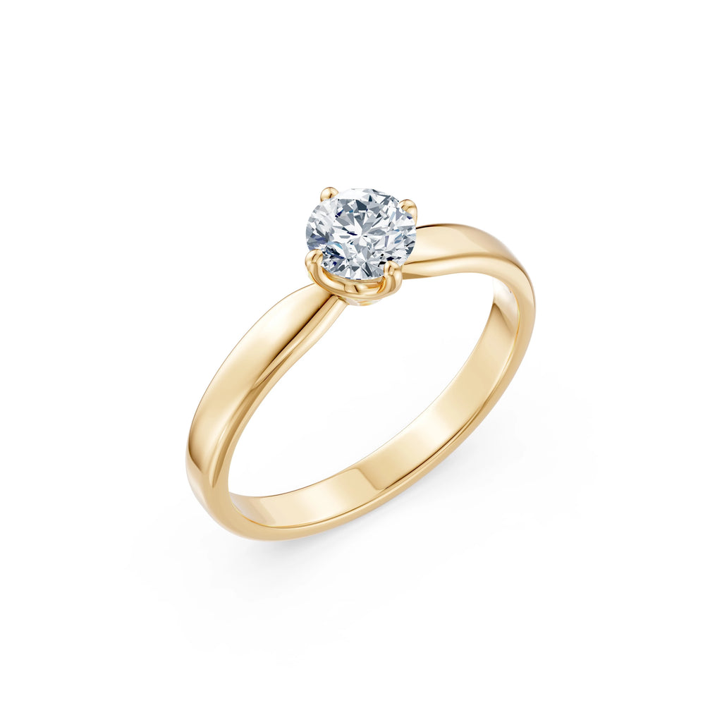 Solitaire Ring, 0.4 ct — 101-10041(4.7)