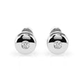 Solitaire Butterfly Earring (Round), 0.08 ct — 102-10048