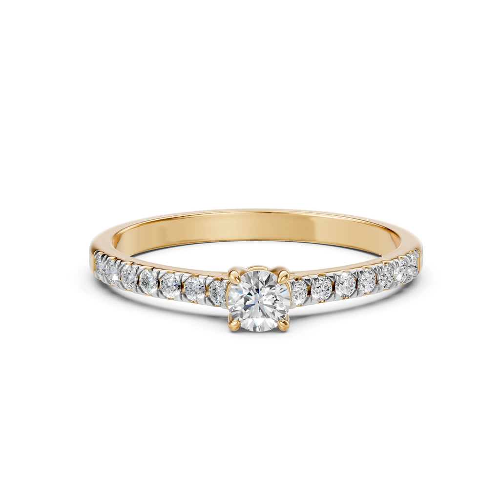 Solitaire Eternity Ring (Round), 0.3 ct — 101-10094(4.2)