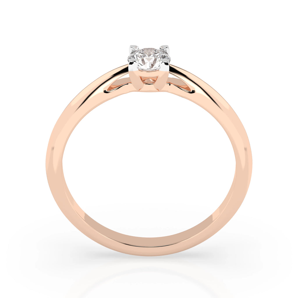 Solitaire Ring (Round), 0.3 ct — 101-10190(0.30)RN