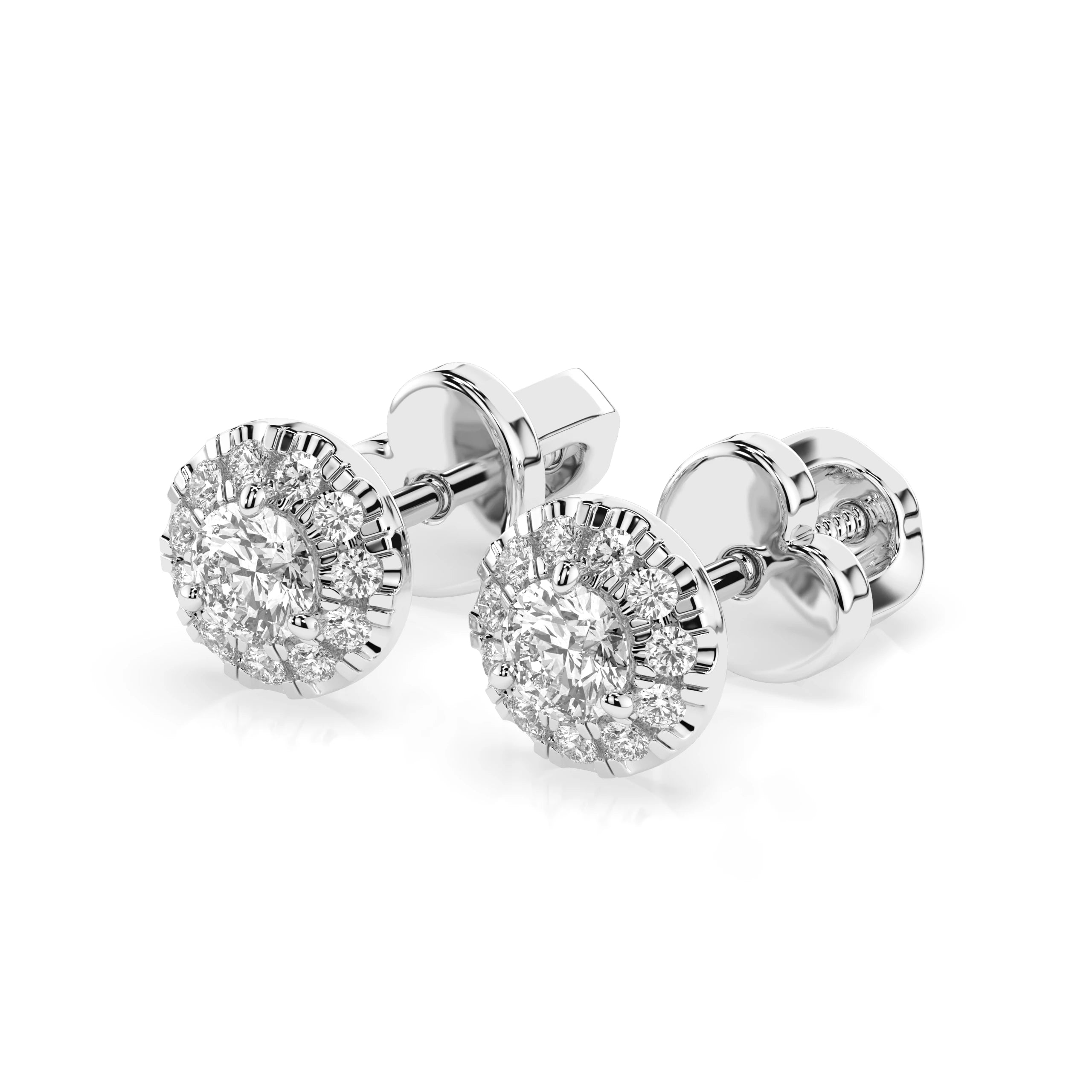 Solitaire Eternity Earring (Round), 0.24 ct — 102-10095(3.1)
