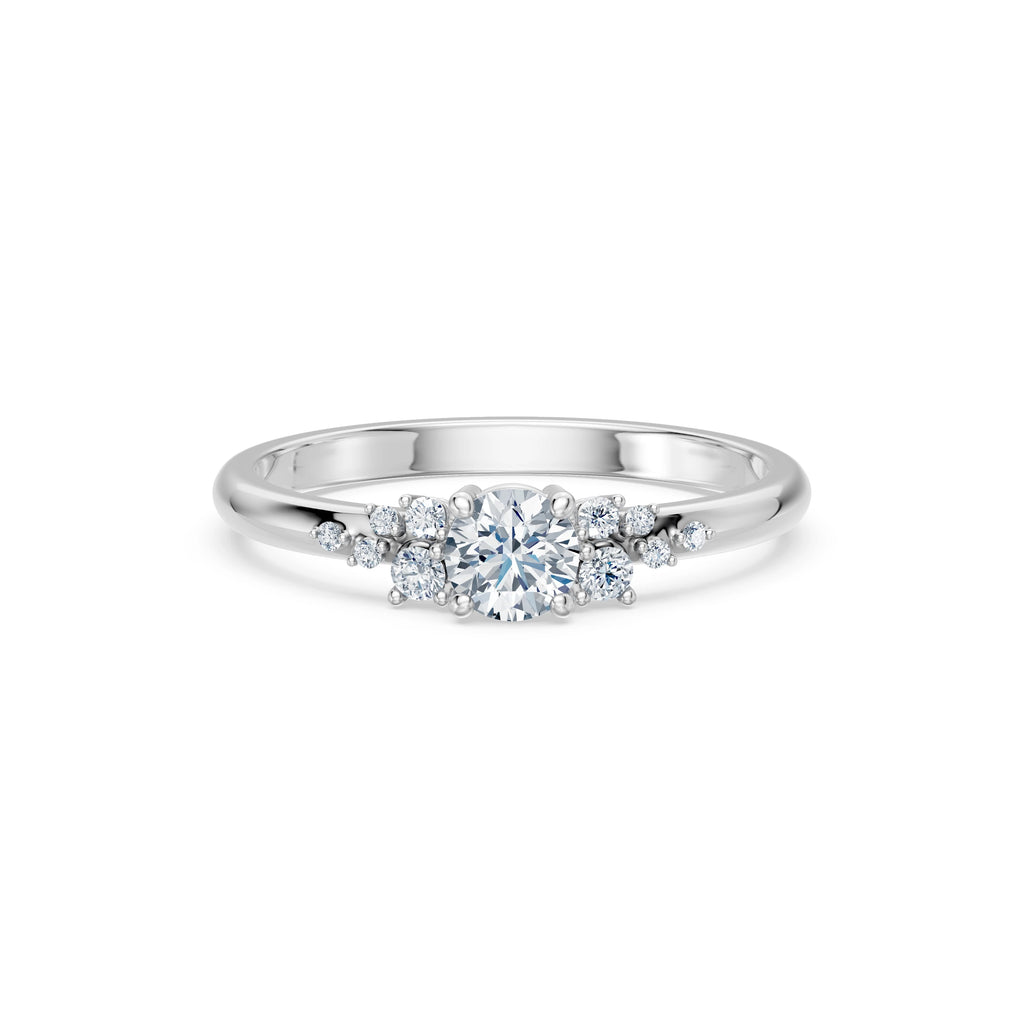 Solitaire Eternity Ring, 0.35 ct — 101-10140(4.5)