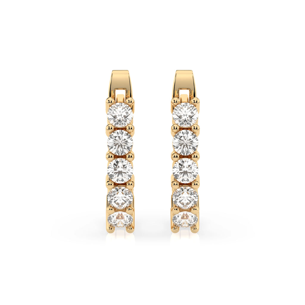 Eternity Earring (Round), 0.6 ct — 102-10098(2.5)
