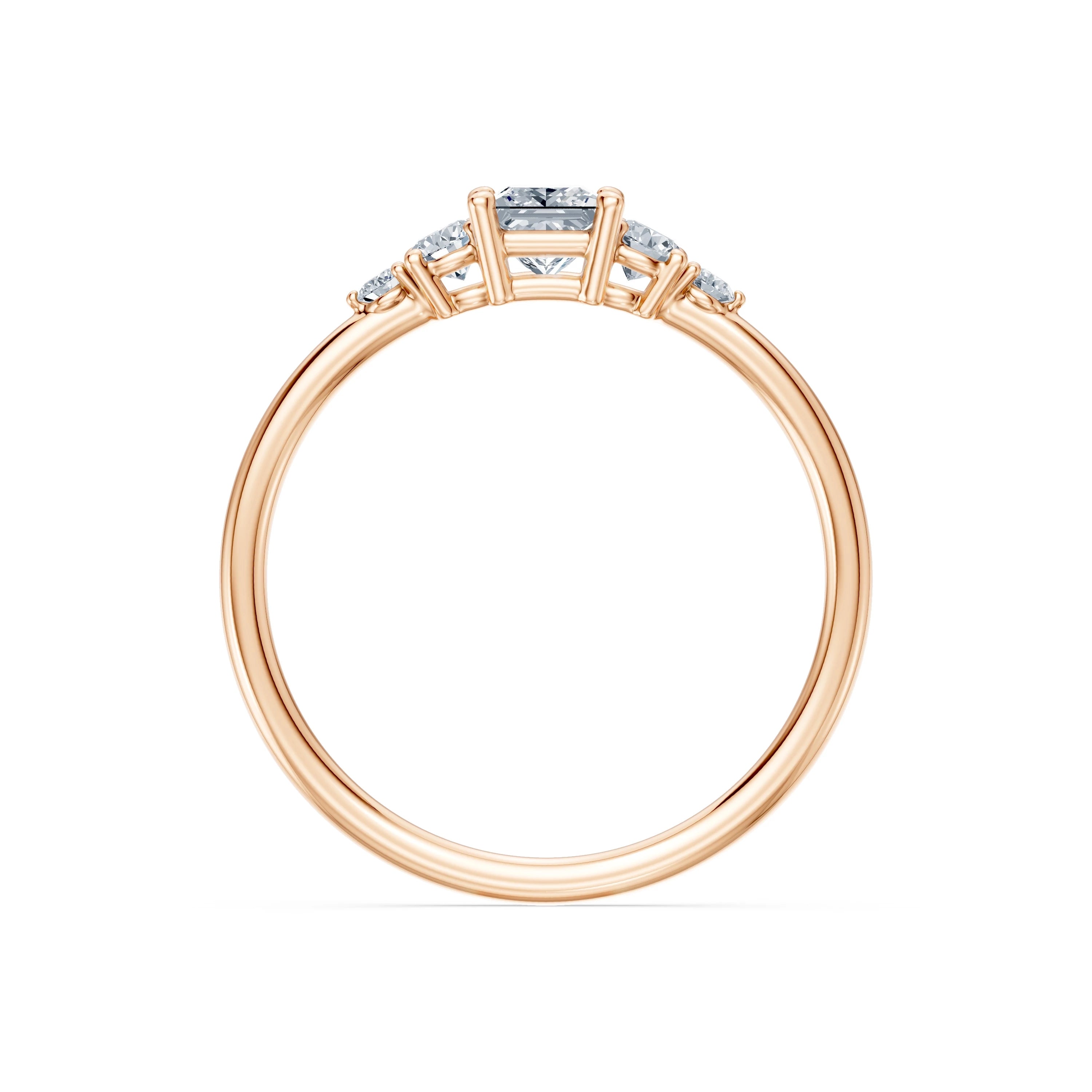 Solitaire Eternity Ring, 0.3 ct — 101-10143(0.30)PR