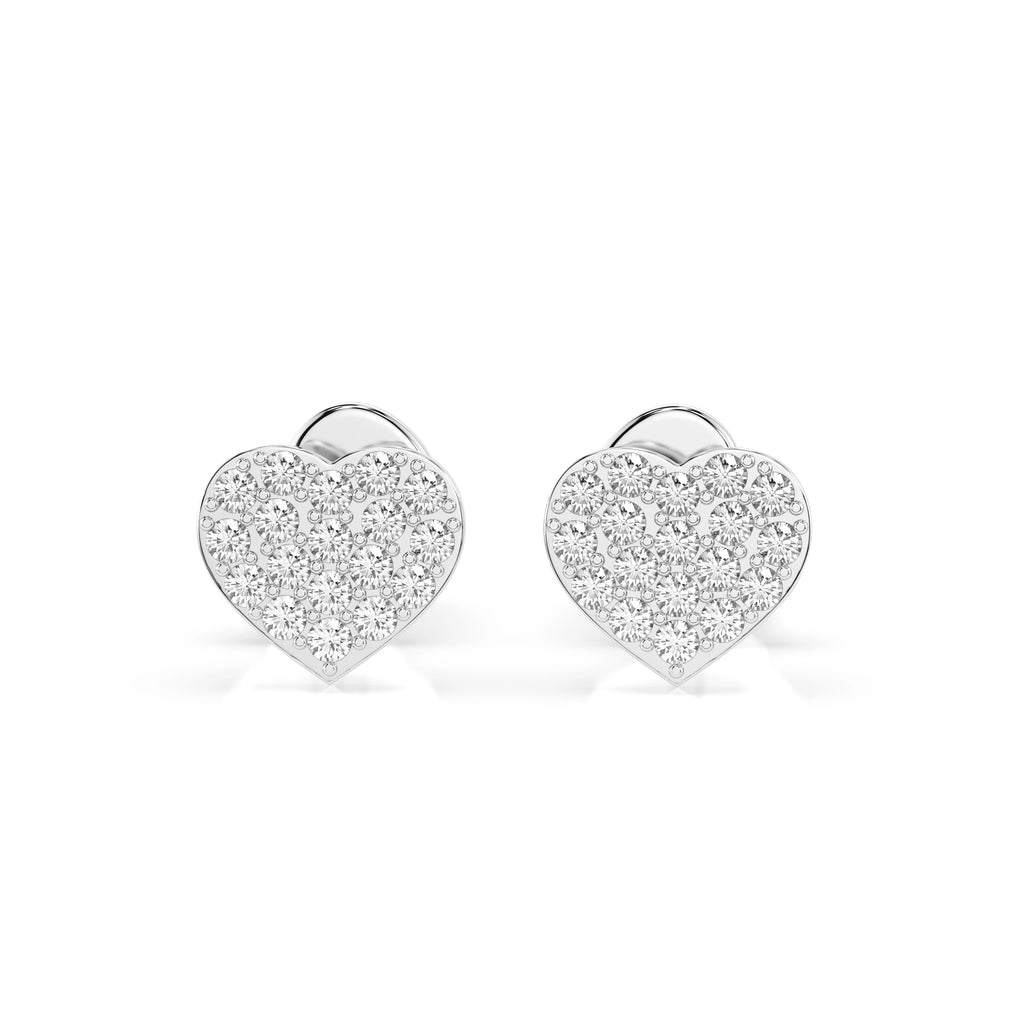 Illusion Earring (Round), 0.18 ct — 102-10097