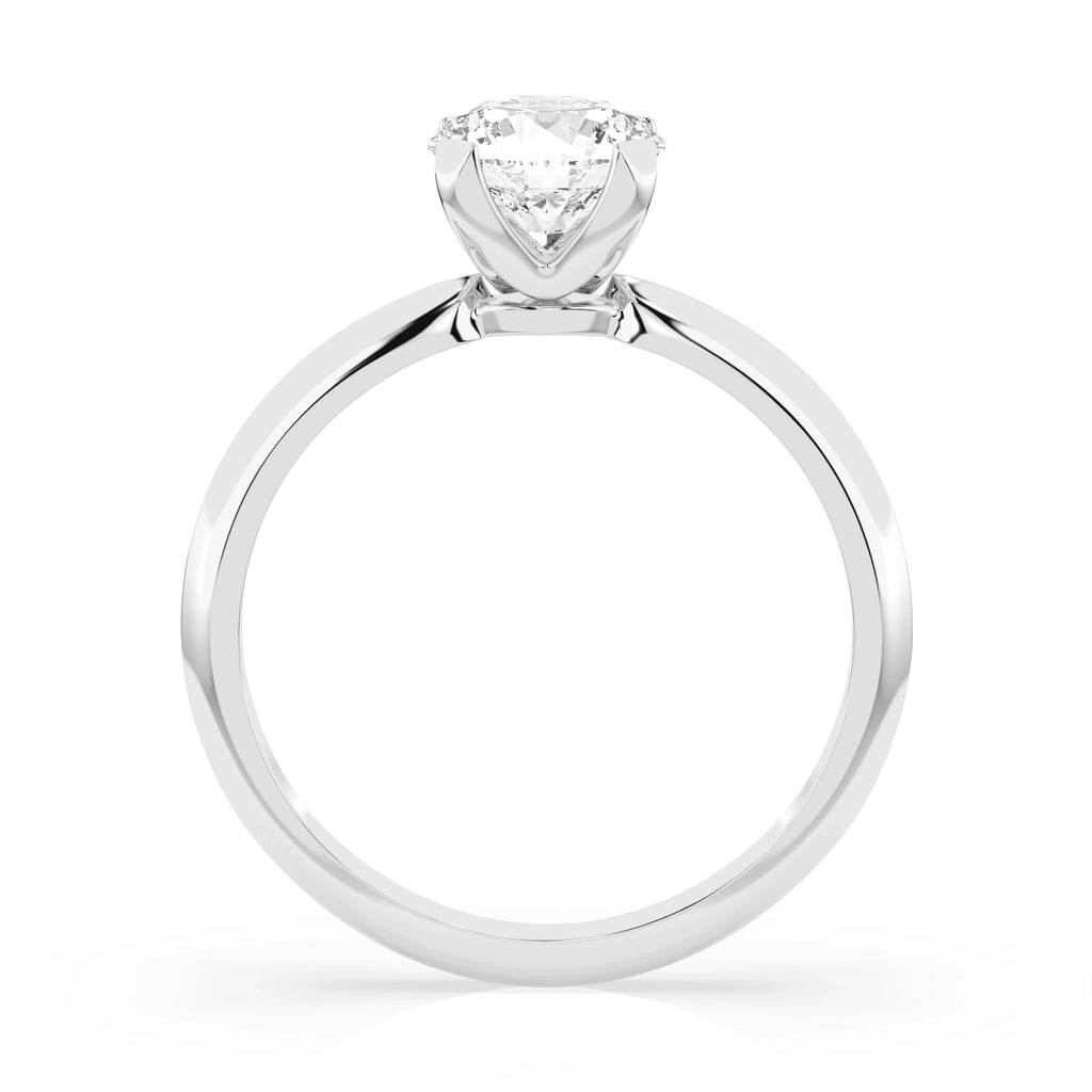 Solitaire Ring (Round), 1.0 ct — 101-10089(6.5)