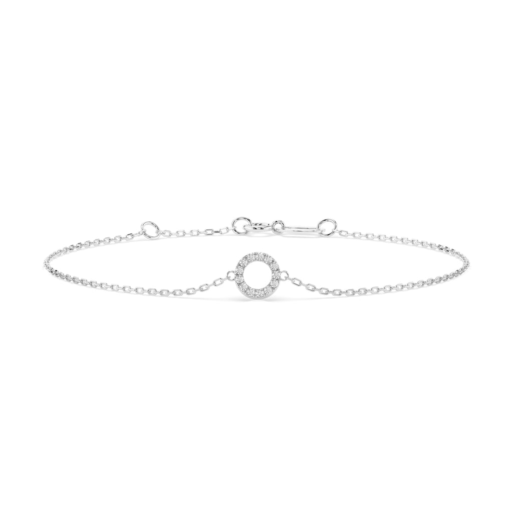 Minimalism Bracelet (Round), 0.07 ct — 105-10015