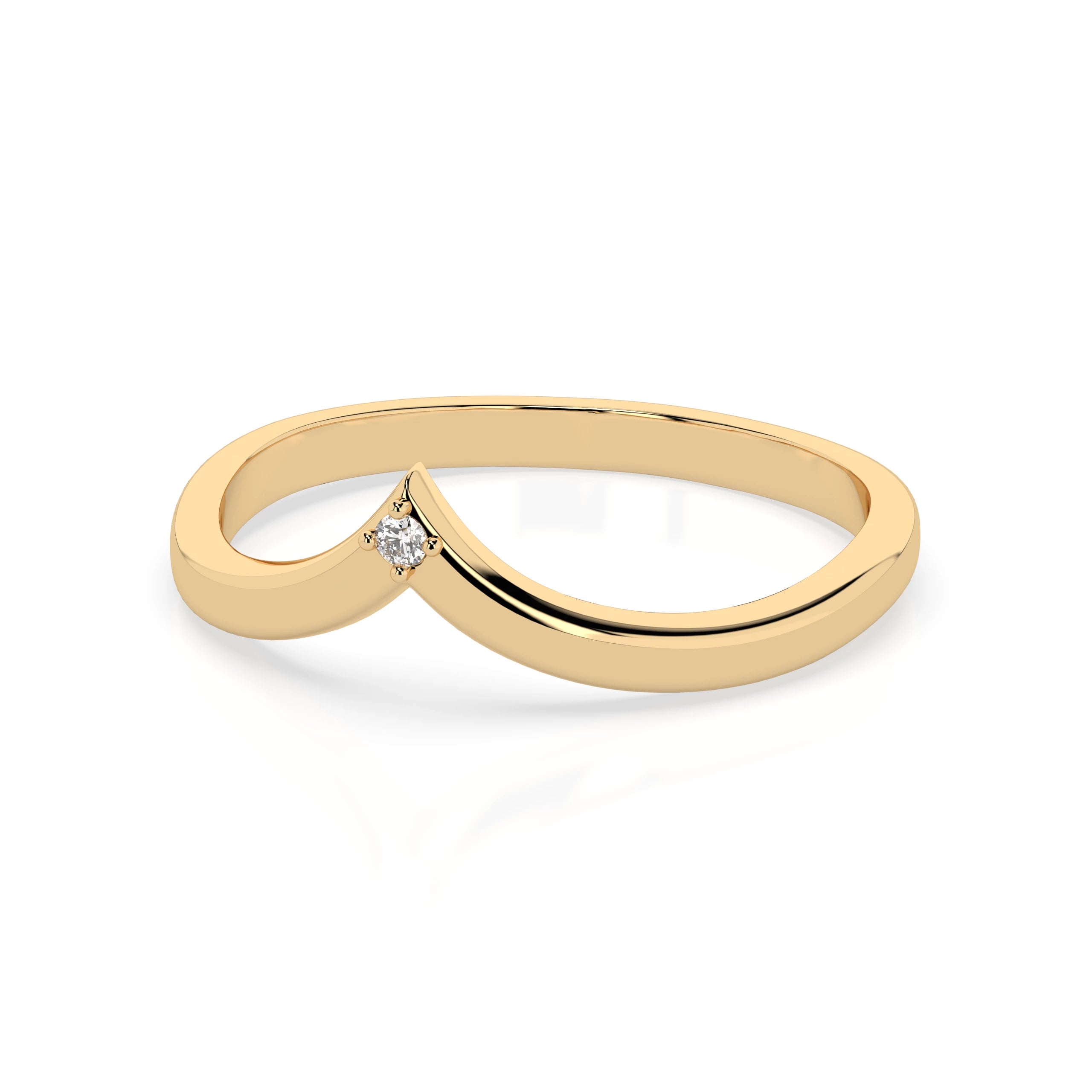 Minimalism Ring (Round), 0.01 ct — 101-10161/3